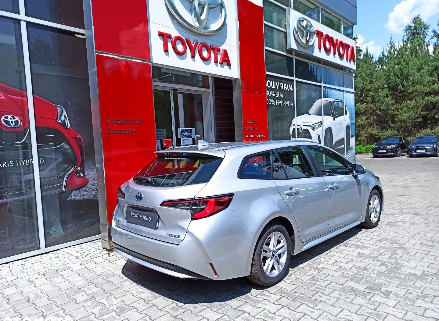 Toyota Corolla cena 108000 przebieg: 53972, rok produkcji 2021 z Sędziszów małe 232